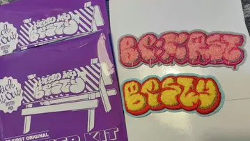 BE:FIRST 모코모코 자수 스티커 2장 세트