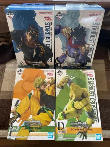 제일복권 죠죠의 기묘한 모험 A상 B상 C상 D상 세트