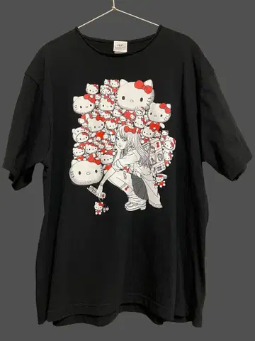 토미에 x 헬로키티 T셔츠 L사이즈