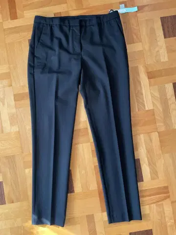 Theory 띠어리 울 팬츠 크롭 팬츠 사이즈 2 블랙