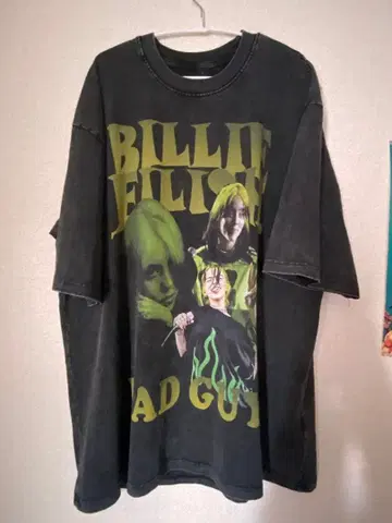 빌리 아이리쉬 T셔츠 L 사이즈 블랙