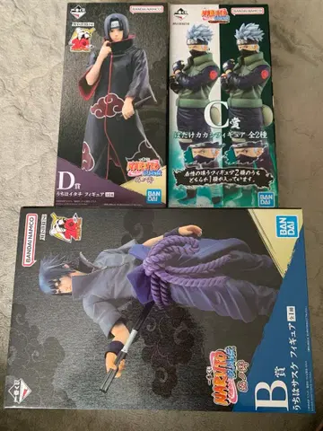 1번 복권 NARUTO B 사스케 C 카카시 D 이타치 3종 새상품