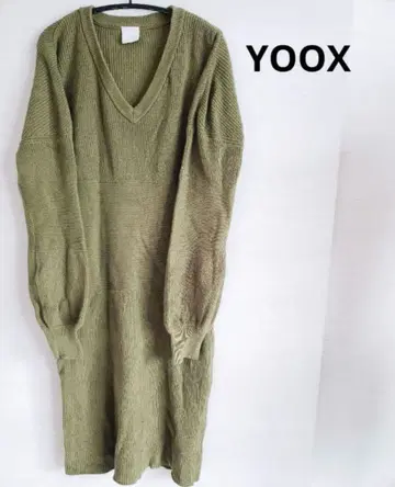 YOOX Y NAP by YOOX 니트 원피스 V넥 성인