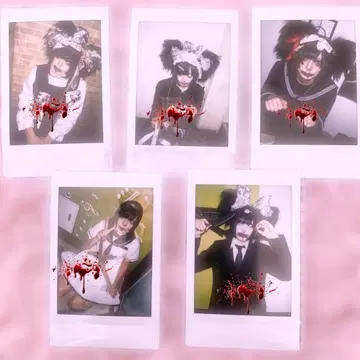 선혈 a자 양산형 히로군 폴라로이드 굿즈