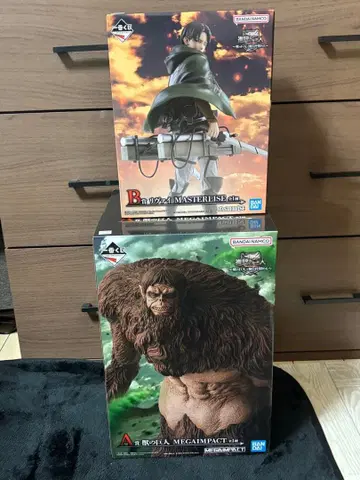 진격의 거인 제일복권 수왕 리바이 피규어