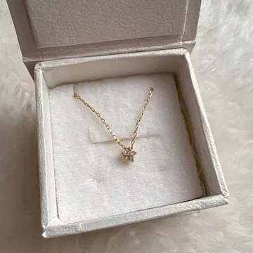 SOPHY K10 다이아 푸치 NC 0.05ct 별 모양 목걸이