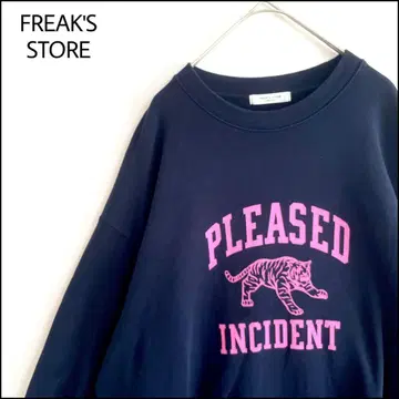 FREAK'S STORE 맨투맨 네이비 오버 사이즈 트라
