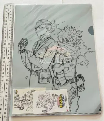 나의 히어로 아카데미아 클리어 파일 스티커 데쿠 쥬리오