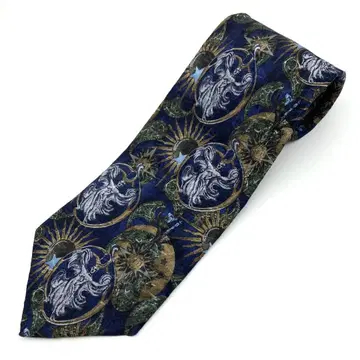 새상품 USA Parker Sage 넥타이 VIRGO 처녀자리 아트