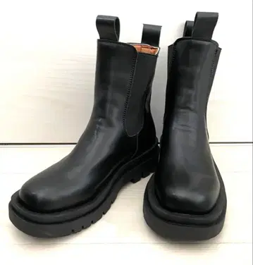 블랙 사이드 고어 부츠