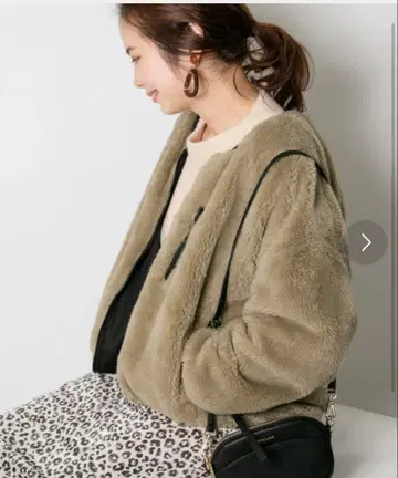 URBAN RESEARCH Sonny Label 리버서블 보아 블루종