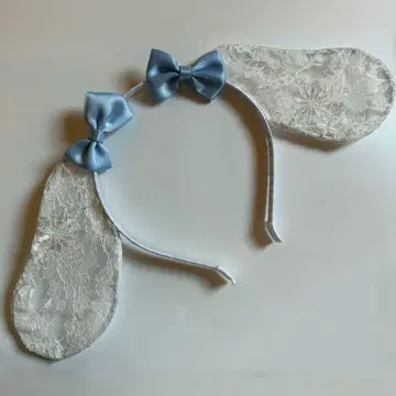 시나모롤 레이스 머리띠