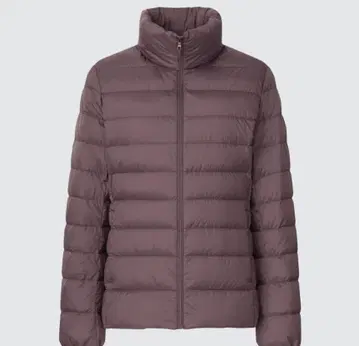 UNIQLO 울트라 라이트 다운 자켓 수납 봉투 포함 XXL 퍼플