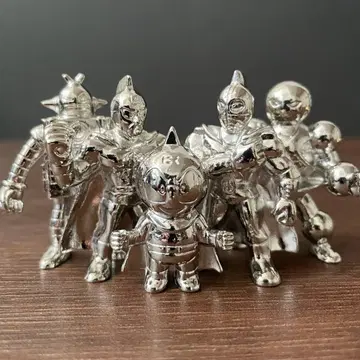 근육맨 지우개 다이캐스트 근육맨 지우개 11 은 도금 ver. 5종 세트