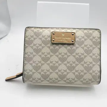 케이트 스페이드 뉴욕 접이식 지갑 지갑 월렛 그레이