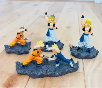 드래곤볼 피규어 5체 세트 퓨전 손오공 베지터 오지터