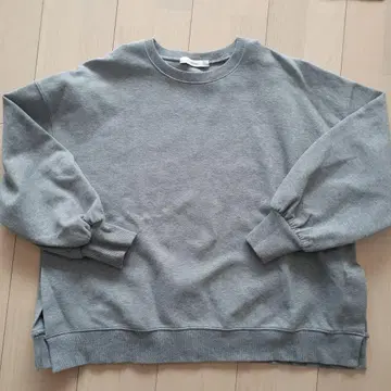 저널 스탠다드 렐륨 오버 사이즈 그레이 크루넥 트레이닝복