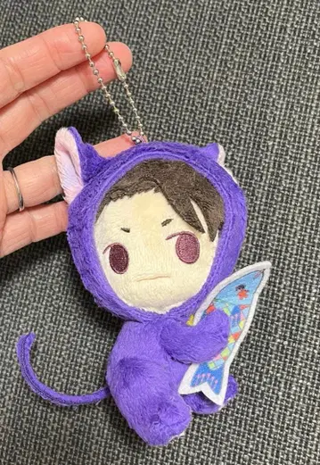 조커 게임 애니멀 봉제 인형 미요시 고양이 봉제 인형 키링