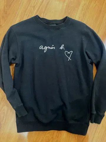 아네스베 맨투맨 블랙