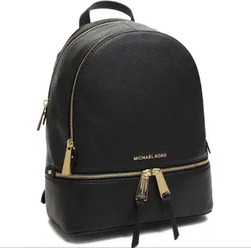 MICHAEL KORS 블랙 가죽 백팩