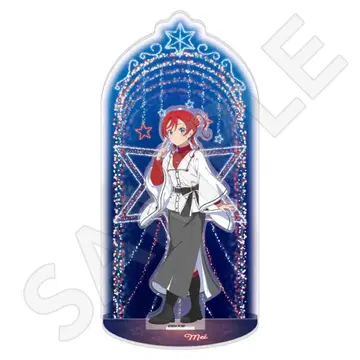 러브 라이브! 슈퍼스타 화이트 판초 아크릴 스탠드 디오라마 요네메 메이