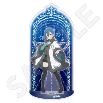 러브 라이브! 슈퍼스타 화이트 판초 아크릴 스탠드 디오라마 와카나 시키