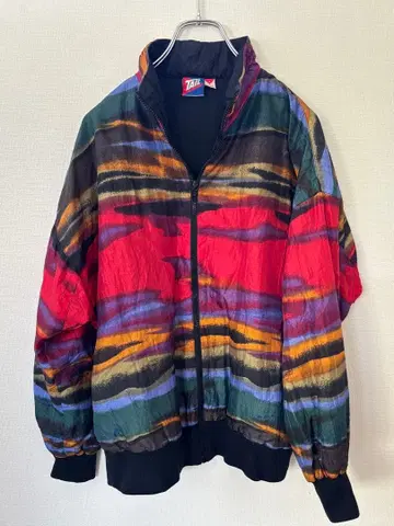 USA제 구제 의류 나일론 자켓 Y2K 90s 배색