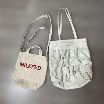 MILKFED. 프릴 디자인 숄더백