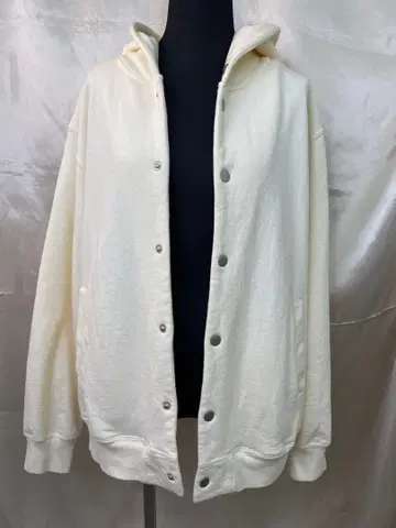 URBAN RESEARCH DOORS 아이보리 후드 부착 후드 맨투맨