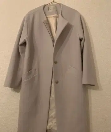 [ un dix cors/2만엔 상당 ] 새상품급 그레이 롱 코트