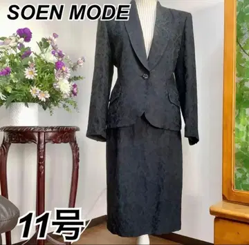 [SOEN MODE] 실크 혼방 스커트 수트 [L 사이즈] 입학식 졸업식