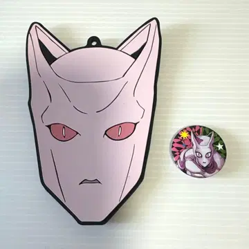 죠죠의 기묘한 모험 킬러 퀸 캔뱃지 러버 코스터