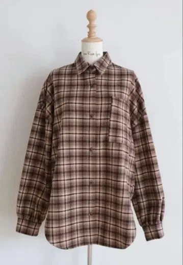 searoomlynn 루즈 실루엣 체크 셔츠 S