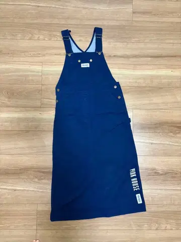 네이비 면100% 오버롤 P010DFA21 B