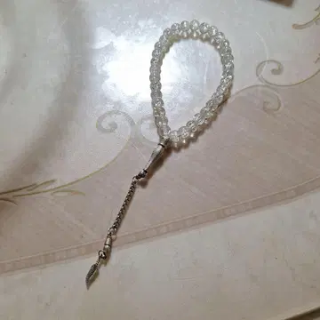 크리스탈 유리 비즈 팔찌