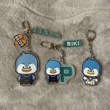마츠이 리키 (푸푸짱) 키링 세트