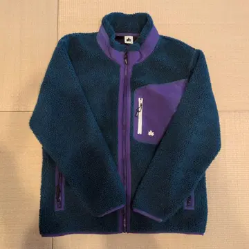 파랑 보라색 플리스 자켓 LL