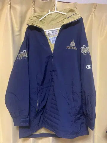 Champion 나일론 자켓 네이비