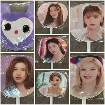 TWICE 사나 정연 부채 묶음 판매 세트