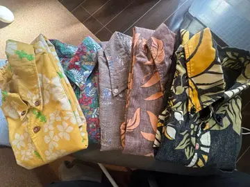 알로하 셔츠 세트 5장 세트 카리유시