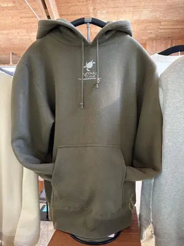 MIYAKO ISLAND 후드티 L 올리브