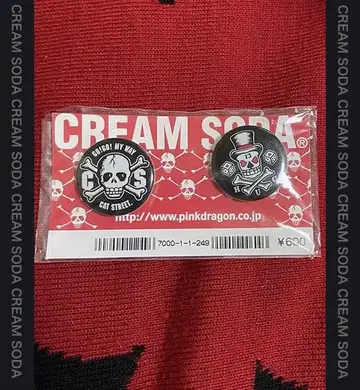크림 소다 CREAM SODA 캔뱃지 세트 1