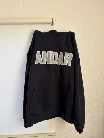 [ ANDAR ] 후드 부착 후드티 / 속기모