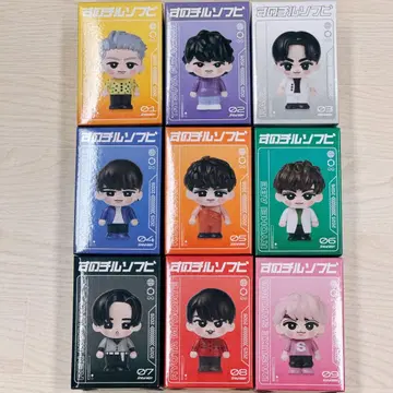 Snow Man 스노우 칠 소프트 비닐 9체 세트 미개봉 새상품