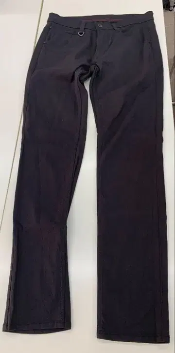 니콜 다크 그레이 슬림 팬츠