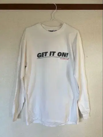 새상품급 90'S GOOD ENOUGH GET IT ON 롱 티셔츠