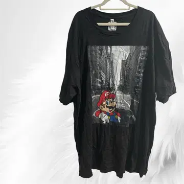 1점 한정판 Z.UNI 마리오 [ 2XL ] T셔츠 블랙