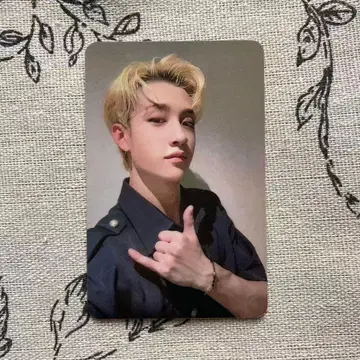Straykids 스키즈 yellow wood 대만 방찬 트레이딩 카드
