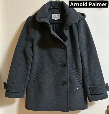 아놀드 파머 울 후드 부착 코트 2 사이즈