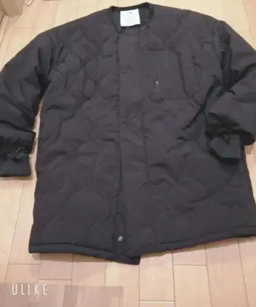 WORKMAN 블랙 퀼팅 롱 자켓 M 사이즈